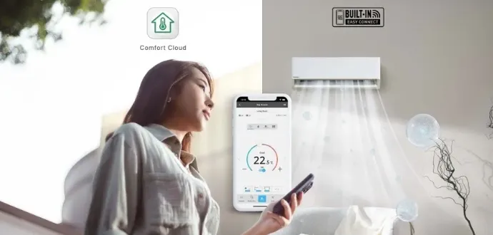 Điều Hòa Panasonic AERO Inverter 9000BTU CU/CS-9BKH-8